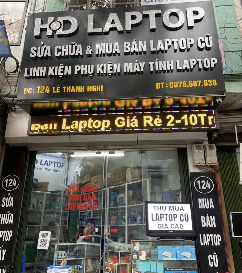 địa chỉ mua bán laptop cũ uy tín ở hà nội